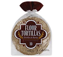 Food Club Tortillas Whole Wheat 8 Inches 10 Count - 16 Oz