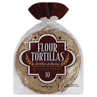 Food Club Tortillas Whole Wheat 8 Inches 10 Count - 16 Oz - Image 1