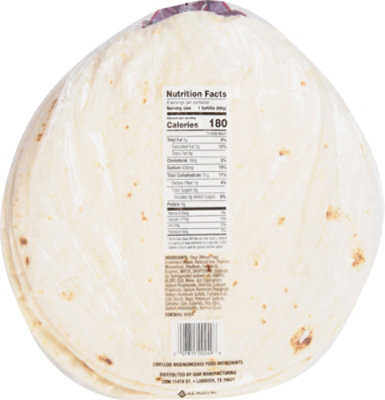 De Harina 10 Inch Burrito Tortilla - 19.2 Oz - Image 6