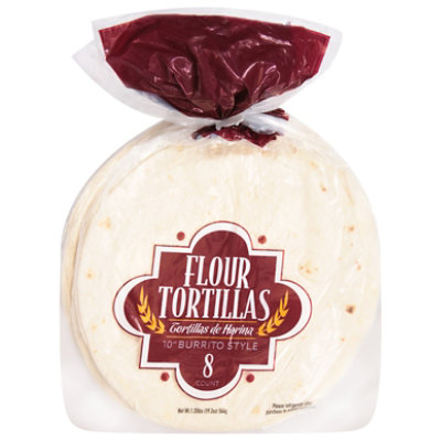 De Harina 10 Inch Burrito Tortilla - 19.2 Oz