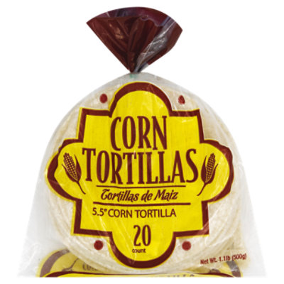 De Maiz Corn Tortilla 5.5 Inch - 16 Oz