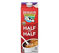Horizon Organic Half & Half 1 Quart - 32 Fl. Oz.