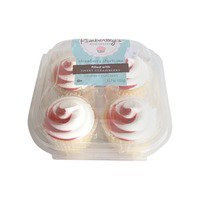 Two-Bite Cupcake Strawberry Shortcake 4 Pack - 11.70 Oz - Image 1