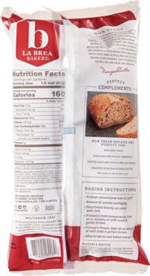 La Brea Bakery Take & Bake Multigrain Loaf Bread - 12 Oz. - Image 7