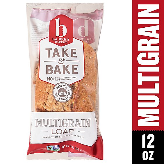 La Brea Bakery Take & Bake Multigrain Loaf Bread - 12 Oz.