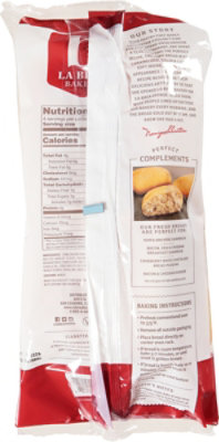 La Brea Bakery Take & Bake Ciabatta Bread Rolls 4 Count - 3 Oz Each - Image 5