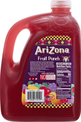 AriZona Fruit Punch Fruit Juice Cocktail - 128 Fl. Oz. - Image 6