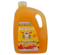 AriZona Mucho Mango Fruit Juice Cocktail Vitamin C Fortified - 128 Fl. Oz.