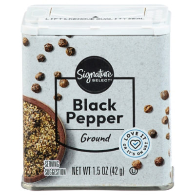 Signature SELECT Black Pepper Ground - 1.5 Oz
