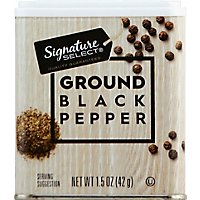 Signature SELECT Black Pepper Ground - 1.5 Oz - Image 2