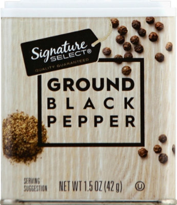 Signature SELECT Black Pepper Ground - 1.5 Oz - Image 2