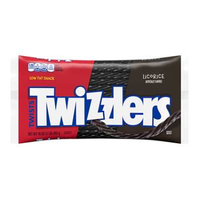 Twizzlers Twists Licorice Flavored Licorice Style Candy Bag - 16 Oz - Image 1