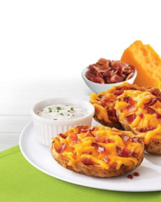 Farm Rich Snack Potato Skins Stuffed With Cheddar Cheese and Bacon - 16 Oz - Image 3