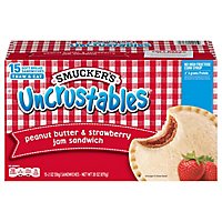 Smuckers Uncrustables Sandwiches Peanut Butter & Strawberry Jam - 15-2 Oz - Image 3
