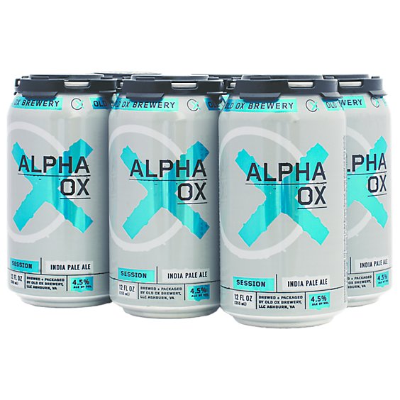Old Ox Alpha Ox In Cans - 6-12 Fl. Oz.