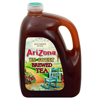 AriZona Brewed Tea Unsweet Southern Style - 128 Fl. Oz. - Image 3