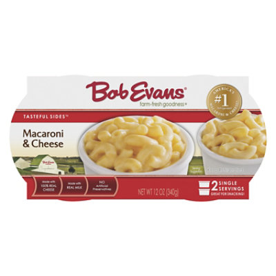 Bob Evans Tasteful Sides Macaroni & Cheese Singles 2 Count - 12 Oz - Image 1