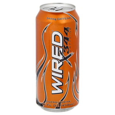 WIRED Energy Supplement Extreme Triple Caffeine - 16 Fl. Oz. - Image 3