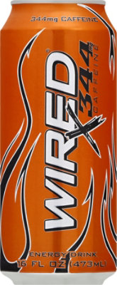 WIRED Energy Supplement Extreme Triple Caffeine - 16 Fl. Oz
