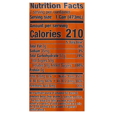 WIRED Energy Supplement Extreme Triple Caffeine - 16 Fl. Oz. - Image 4