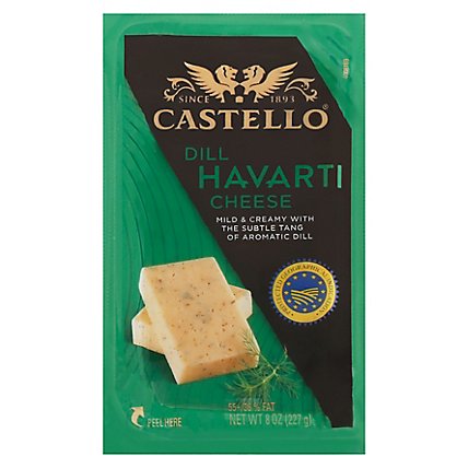 Castello Havarti Dill Cheese - 8 Oz - Image 1