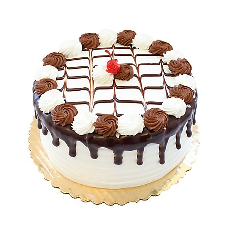 Bakery Cake 8 Inch 2 Layer Marble Cake - Each