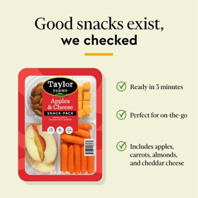 Taylor Farms Apples & Cheese Snack Tray  - 5.75 Oz - Image 3