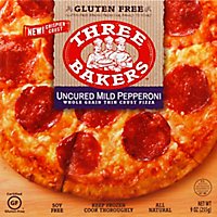 Three Bakers Pizza Mild Pepperoni Whole Grain Frozen - 9 Oz - Image 2