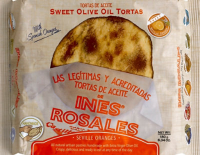 Ines Rosales Tortas Seville Orange - 6.34 Oz