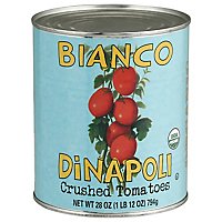 Bianco DiNapoli Organic Tomatoes Crushed - 28 Oz - Image 1
