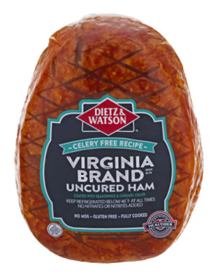 Dietz & Watson Ham Virginia Baked Pear Shaped - Image 1