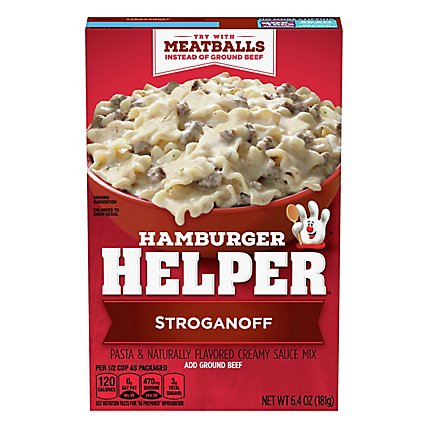 Betty Crocker Hamburger Helper Stroganoff Box - 6.4 Oz - Image 3