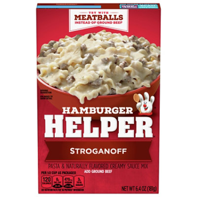Betty Crocker Hamburger Helper Stroganoff Box - 6.4 Oz