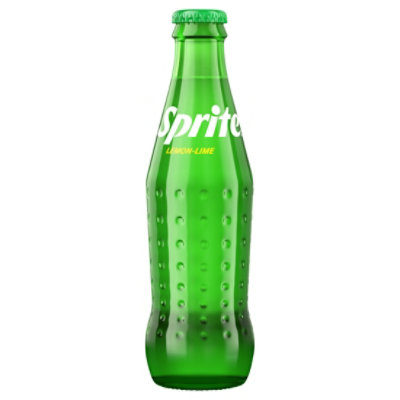 Sprite Soda Lemon Lime Glass Bottle - 6-8 Fl. Oz.