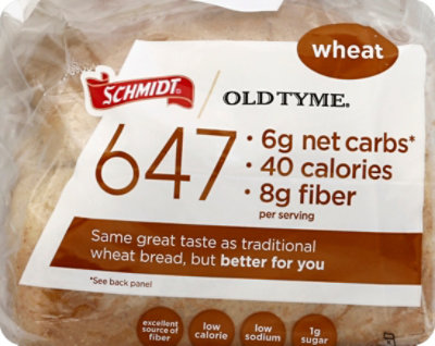 Schmidts Wheat Bread Old Tyme 647 18 Ounce - 18 Oz - Image 2