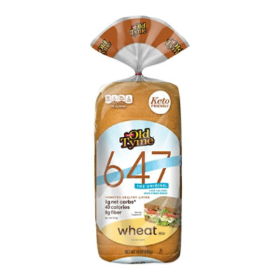 Schmidt Old Tyme 647 Wheat Low Calorie Keto Bread Loaf - 18 Oz - Image 2