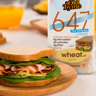 Schmidt Old Tyme 647 Wheat Low Calorie Keto Bread Loaf - 18 Oz - Image 6