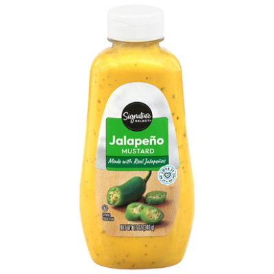 Signature SELECT Mustard Spicy Jalapeno - 12 Oz - Image 2
