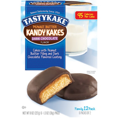 Tastykake Dark Chocolate Peanut Butter Kandy Kakes - 8 Oz - Image 3