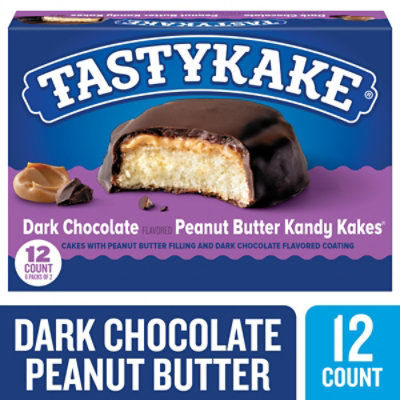 Tastykake Dark Chocolate Peanut Butter Kandy Kakes - 8 Oz - Image 1