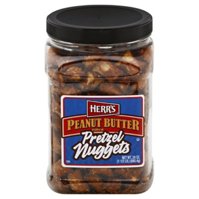 Herrs Pretzel Nuggets Peanut Butter Filled -24 Oz - Image 3