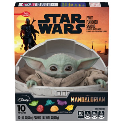 Betty Crocker Fruit Flavored Snacks Assorted Fruit Star Wars - 10-0.8 Oz