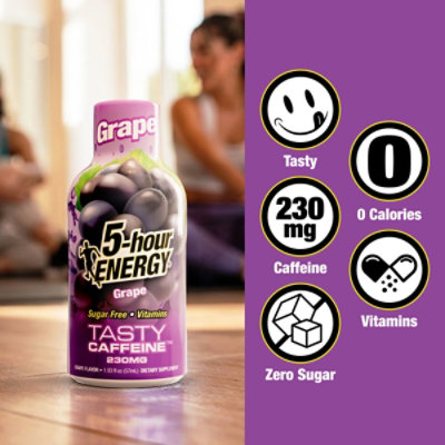 5-hour ENERGY Grape Extra Strength Shot - 6-1.93 Fl. Oz. - Image 4