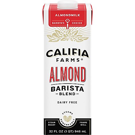 Califia Farms Original Almond Barista Blend Almond Milk - 32 Fl. Oz.