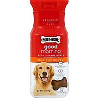 Milk-Bone Good Morning Dog Treats Chewy Daily Vitamin Healthy Joints Bottle 30 Count - 6 Oz - Image 2
