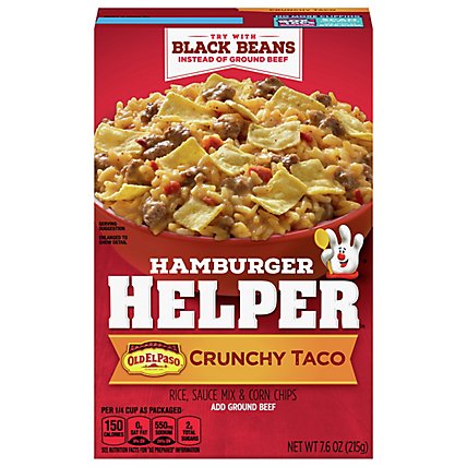 Betty Crocker Hamburger Helper Crunchy Taco Box - 7.6 Oz - Image 3