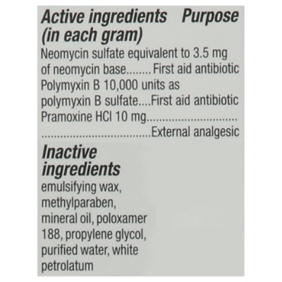 Signature Select/Care Cream Antibiotic First Aid + Pain Relief Maximum Strength - 0.5 Oz - Image 4