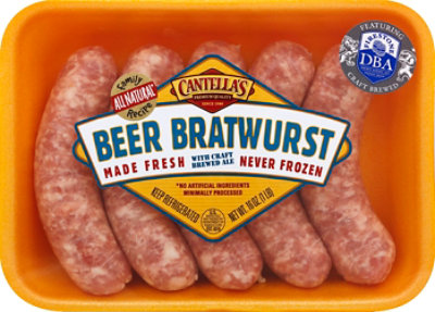 Papa Cantella's Beer Brats Bratwurst Links - 16 Oz - Image 2