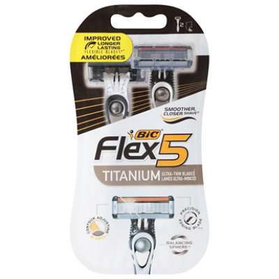 Bic Flex 5 Razors 5 Flexible Blades - 2 Count - Image 3