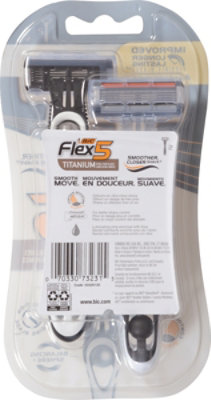 Bic Flex 5 Razors 5 Flexible Blades - 2 Count - Image 4